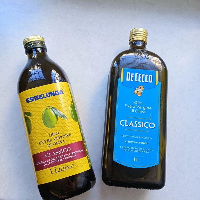 Ёмкости от оливкового масла