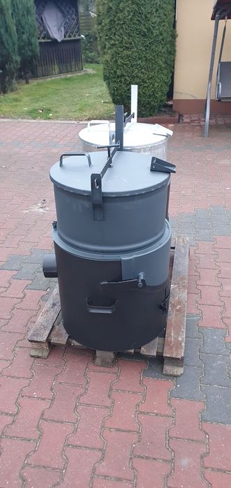 Parnik węglowy malowany, ocynkowany Nowy.