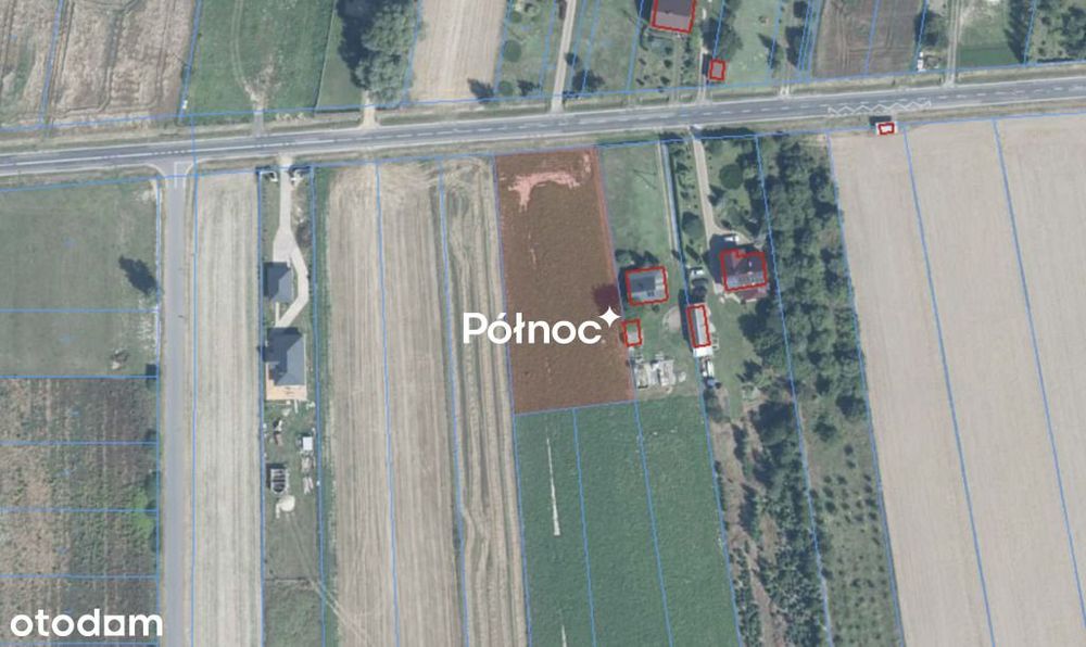 Działka o pwierzchni 2634 m² – Witoldów