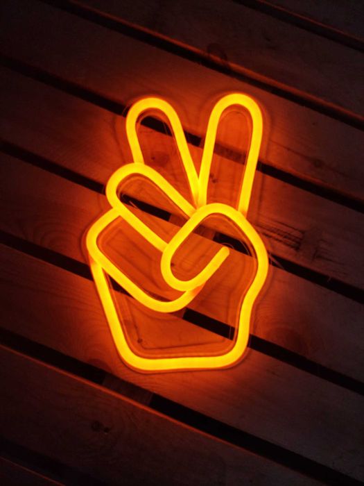 Neon LED Ledon Lampa własny projekt