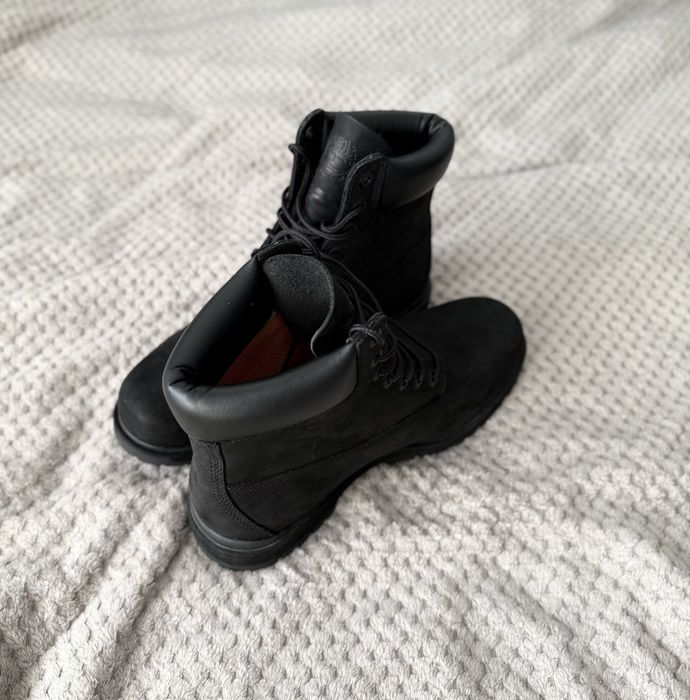 Timberland 6 Inch Premium – czarne nubuk! Jak NOWE! OKAZJA