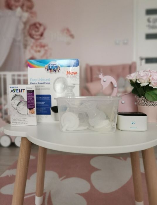Kompletny zestaw Canpol babies laktator elektryczny Easy&Natural