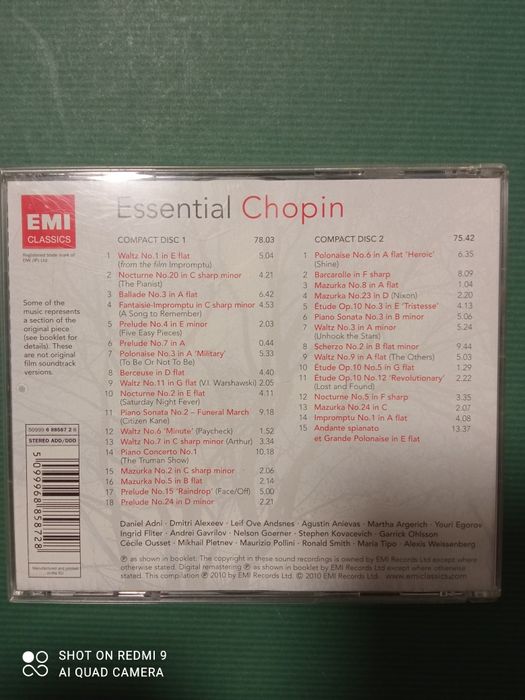 Essential Chopin 2CD