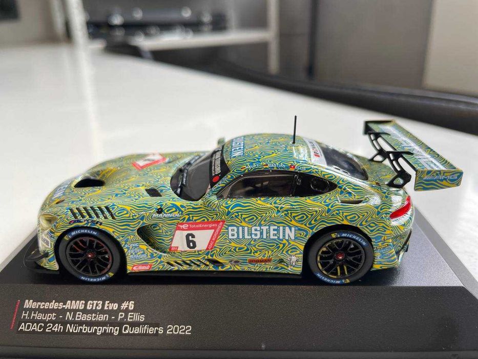 Mercedes Benz 1/18 43 W201 W108 AMG GT GT3 EVO DTM Ixo Werk83 Triple9