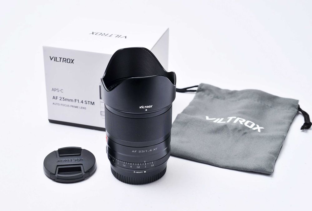 Viltrox 23mm f1.4 para Fuji film encaixe X + oferta de tubos de extensão.