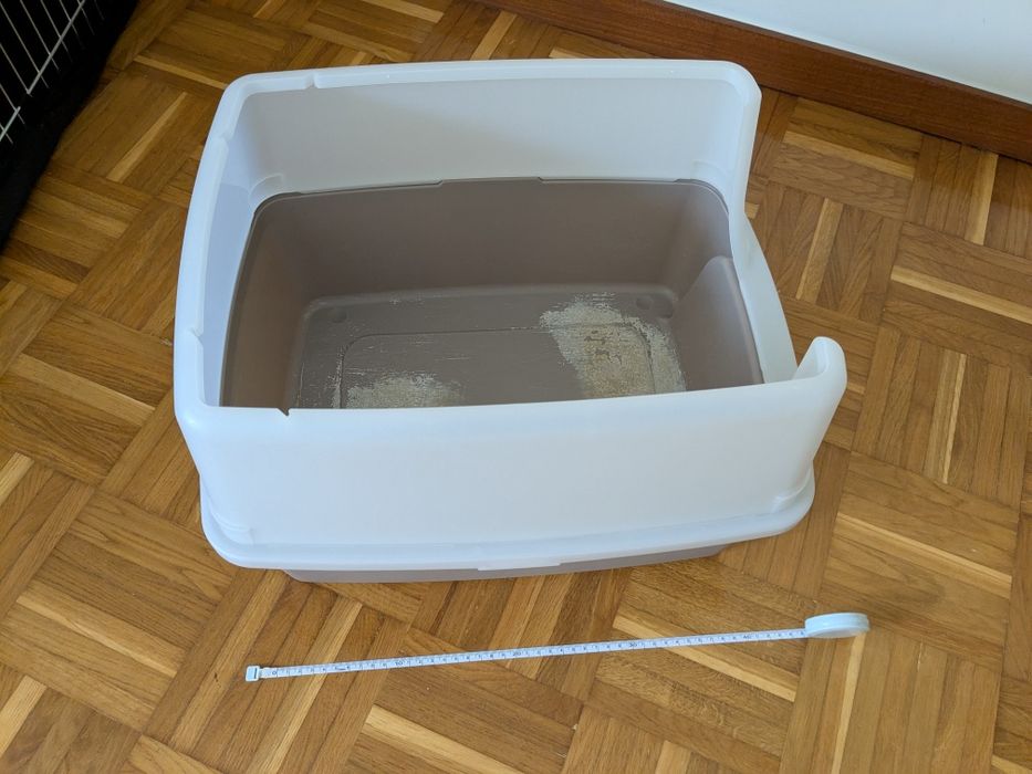 Caixa de areia para gato