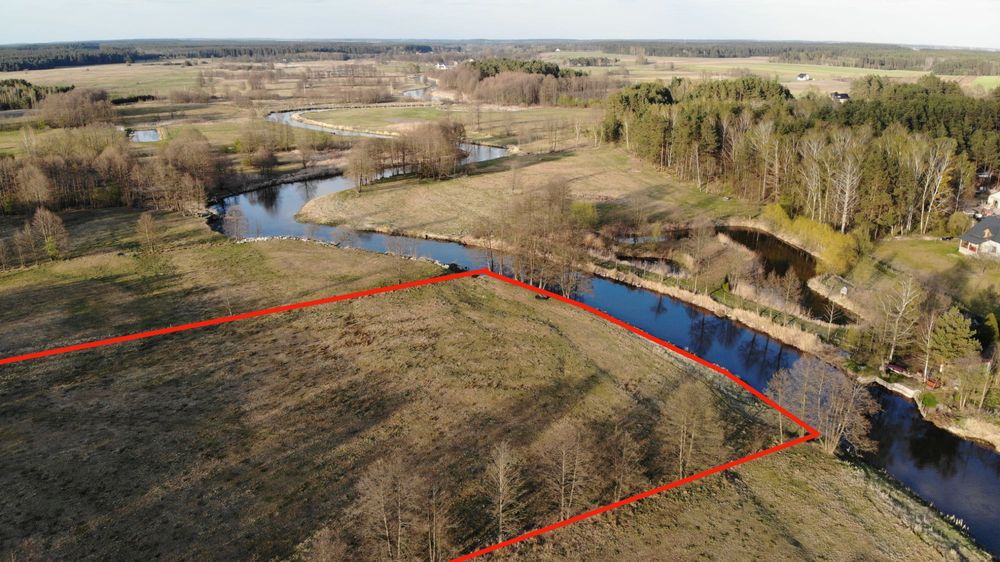 Działka z dostępem do rzeki Pisa – Popiołki/Szablaki – 30 arów - Widok 5