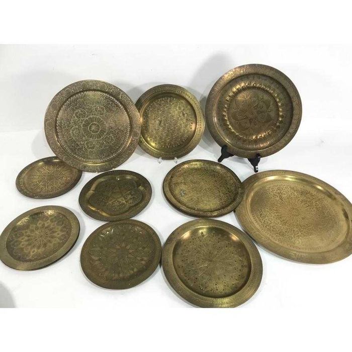 Placas de Latão -