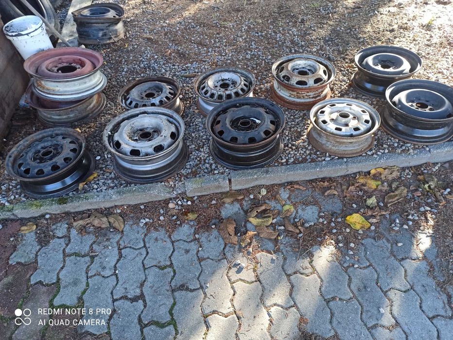 Felgi 12" 13"  do fiata125p ,126p, Poloneza