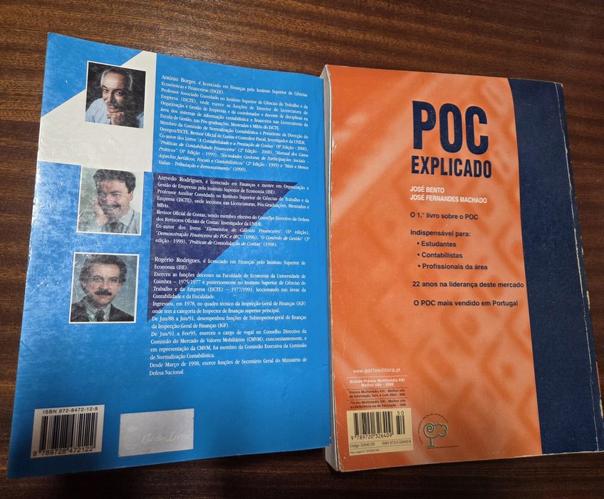 Livros POC e Elementos de Contabilidade Geral