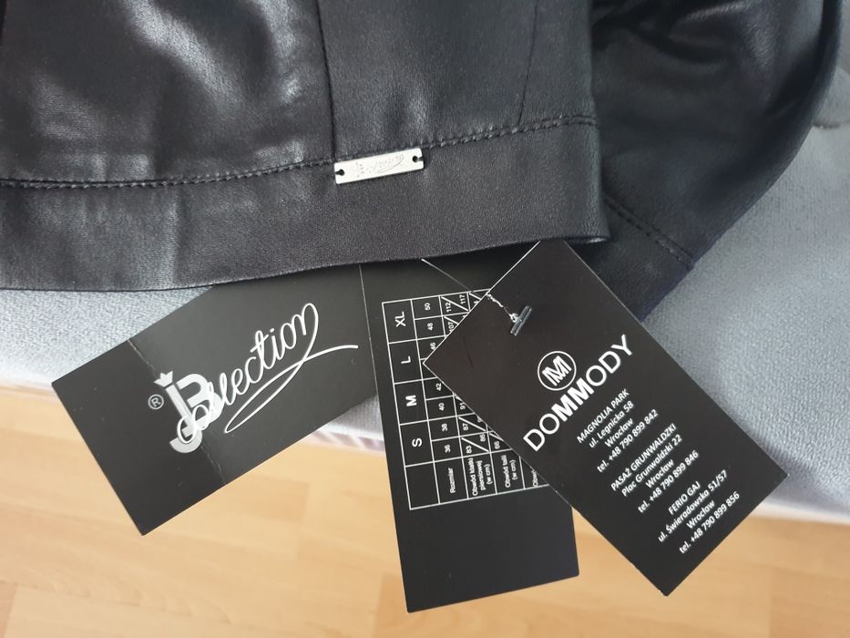 Super cena!Nowe czarne bolerko z metką roz. 36 butik JB Ewa Łamasz