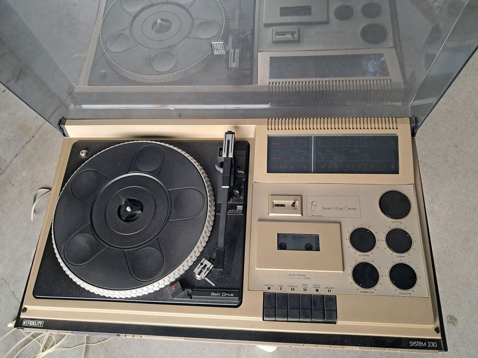 Aparelhagem  Fidelity a funcionar