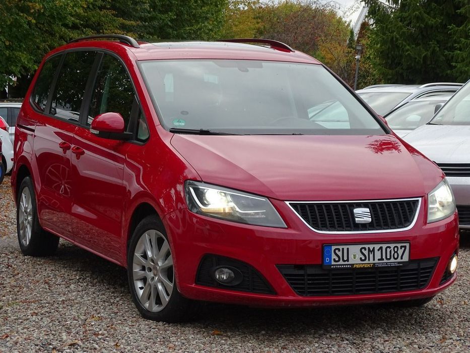 Seat Alhambra 7-Osobowy, Xenon, DSG, Elektryczne drzwi! 2.0Tdi Gwarancja!