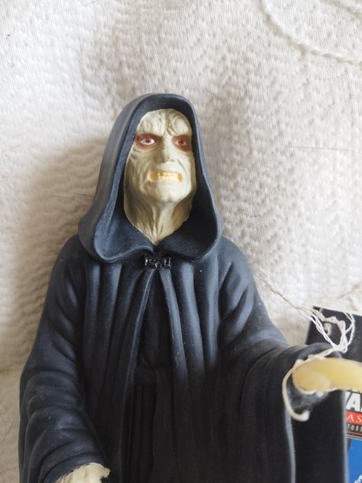 figura de guerra nas estrelas.   Imperador Palpatine.   com etiqueta o