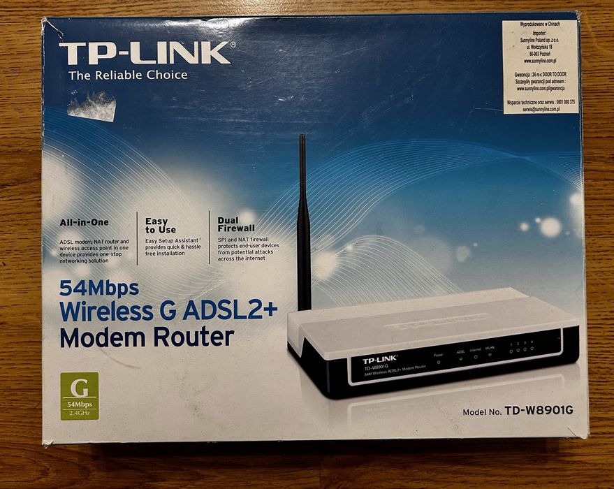 Router TP-Link TD W8901G
