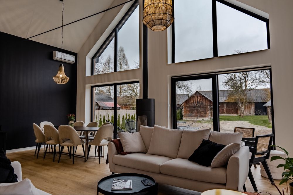 Domek z jacuzzi, sauna,14 osob,bilard, ping pong, roztocze przy lesie