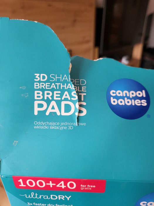 Wkładki laktacyjne 66szt. Canpool babies