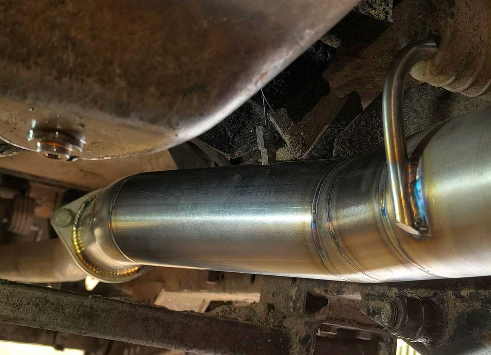 Downpipe 3 inch Land Rover discovery 2 td5