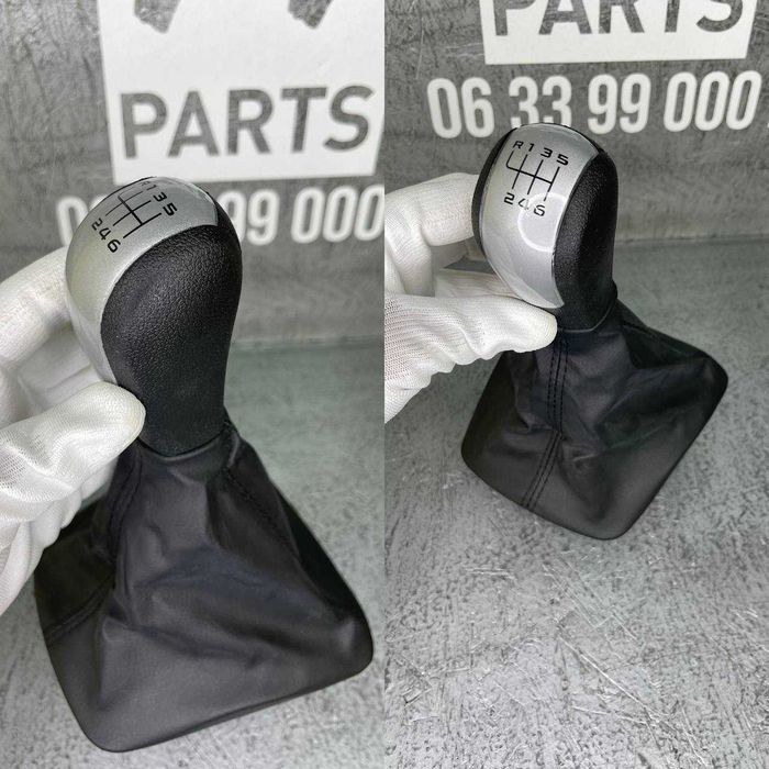 Ручка кпп з чохлом Шкода Октавія А5 Рапід Суперб рукоядка