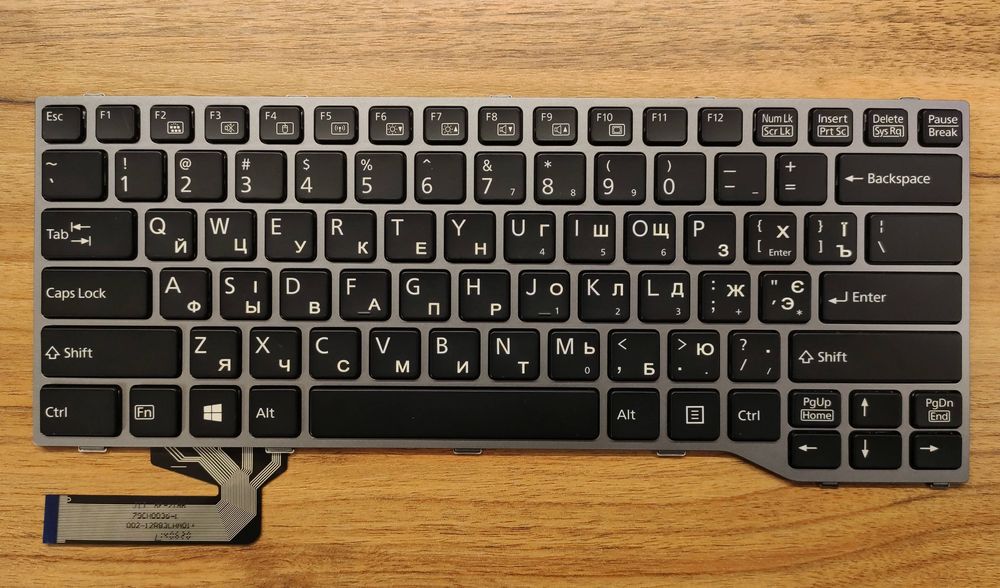 Клавіатура Fujitsu u745 e546 e547 e544 e736 e746