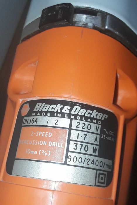 Berbequim Black & Decker + acessório lixadora orbital