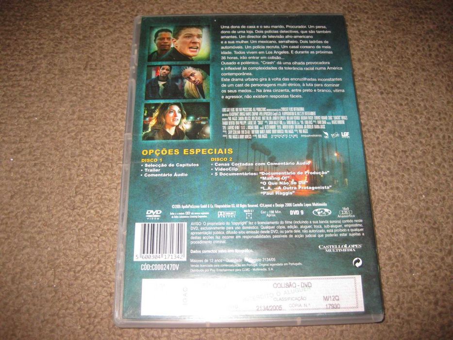 "Colisão" com Sandra Bullock numa Edição Especial com 2 DVDs