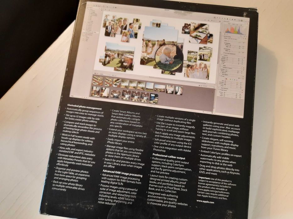 RARO - Software Antigo Apple Macintosh APERTURE 1.5