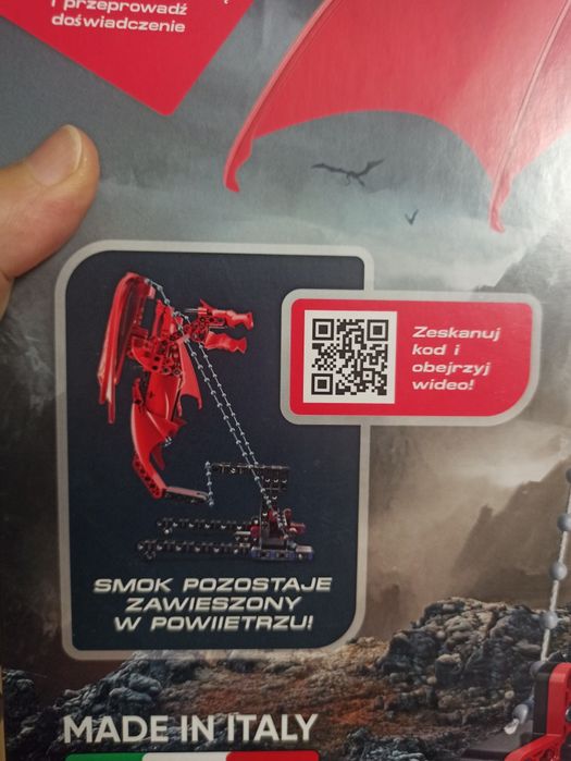 Lewitujący smok Naukowa zabawa Mechanics Clementoni