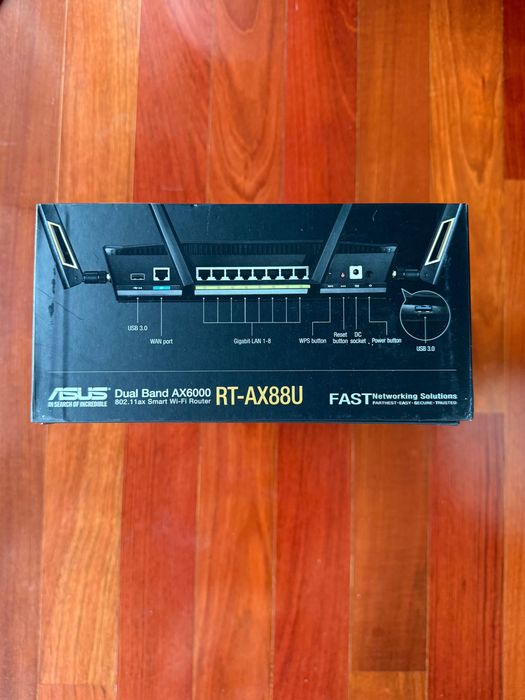 Router Asus RT-AX88U - WiFi 6 AX6000 – Como Novo