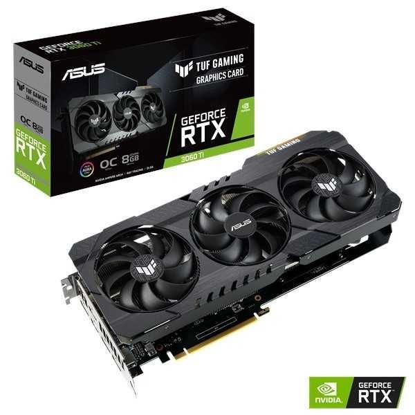 Видеокарта ASUS TUF-RTX3060ti O8G-V2-Gaming