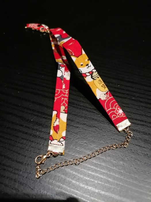 Choker Japonia Shiba Inu Lampion