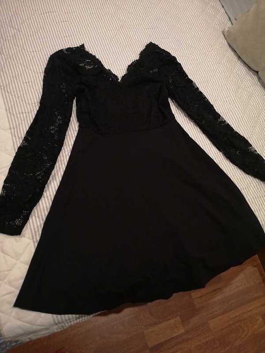 Vestido preto da H&M NOVO