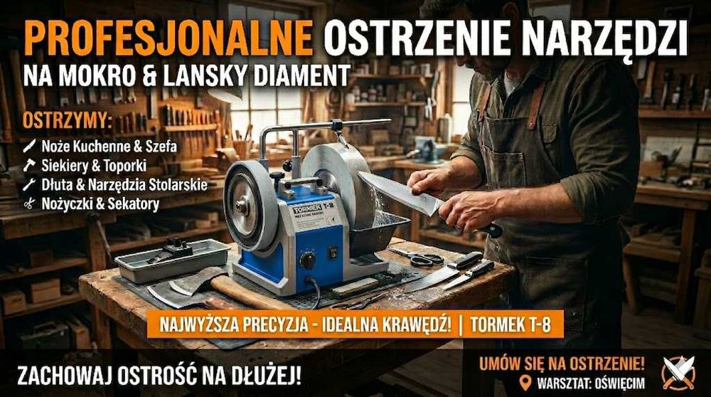 Ostrzenie noży i narzędzi Oświęcim