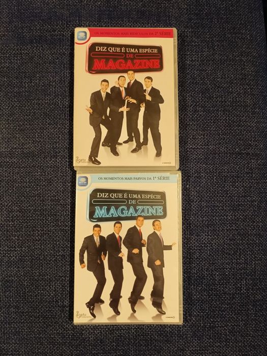 Dvd dos Gato Fedorento: Diz que é uma Espécie de Magazine (p. grátis)