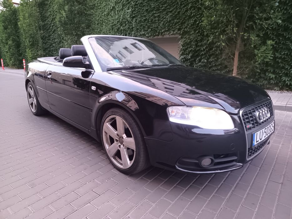 Audi A4 b6 Cabrio 1.8T benzyna  S-Line