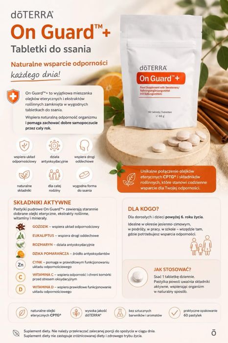 Na ból gardła doterra