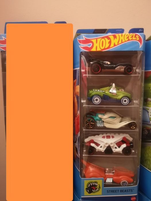 Hot wheels zestaw 5 aut