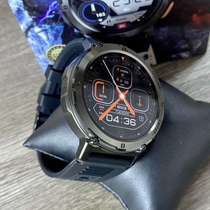 Годинник для військових  — ударостійкий, автономний Kospet Tank T2