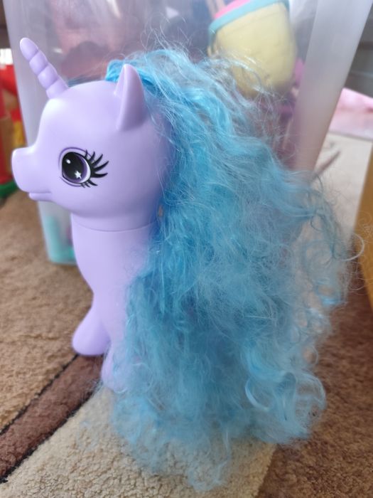Duży kucyk pony fioletowy