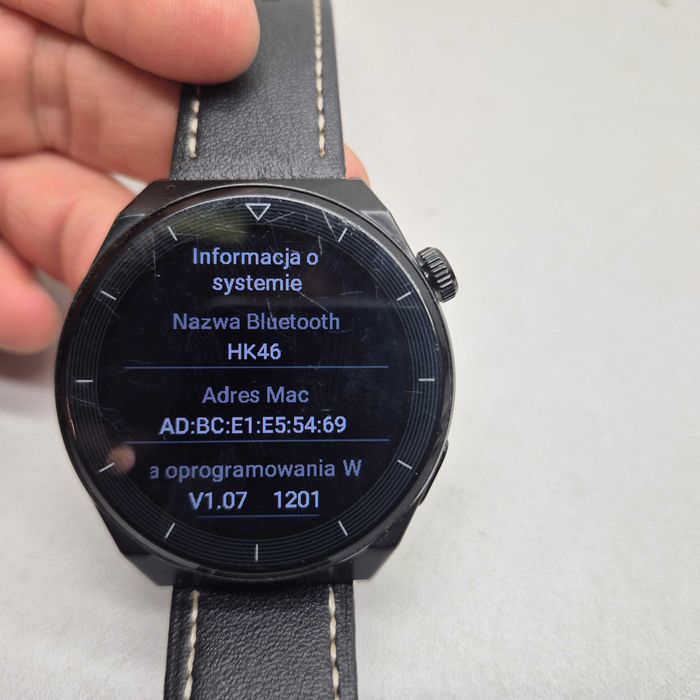 Smartwatch HK46 + ładowarka; Komis Jasło Igielna