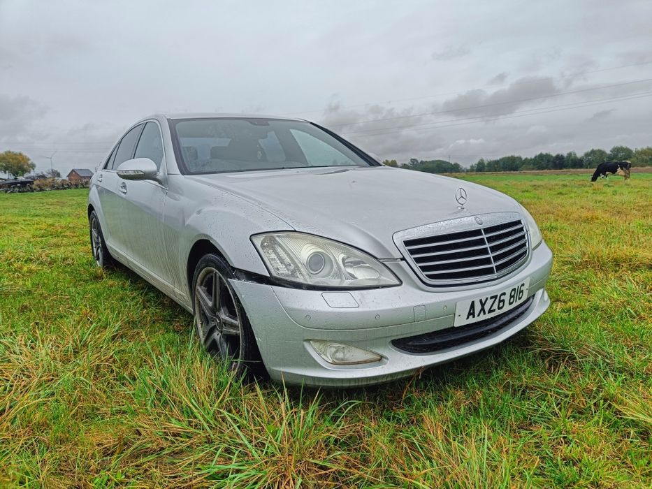 Karoseria Mercedes Benz S-class W221 C775 Maska Zderzak Błotnik Drzwi