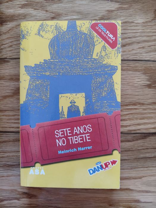 Livro "Sete anos no Tibete"