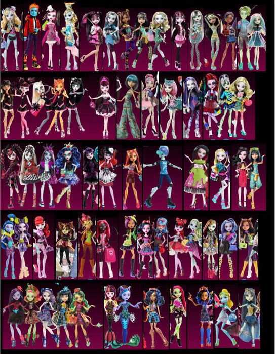 Ляльки монстер хай / monster high