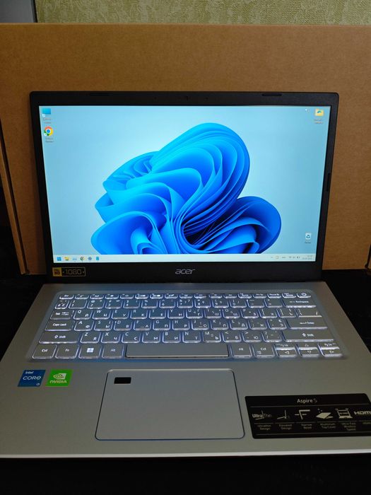 Acer Aspire 5 IPS FullHD 14/ Core i3-1115/RAM 16ГБ/SSD 512ГБ/MX350 2ГБ