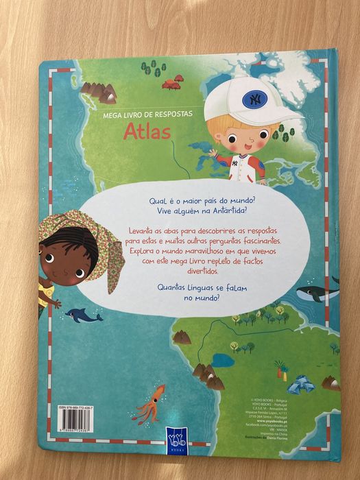 O Grande Fantástico Atlas para futuros sabichões NOVO