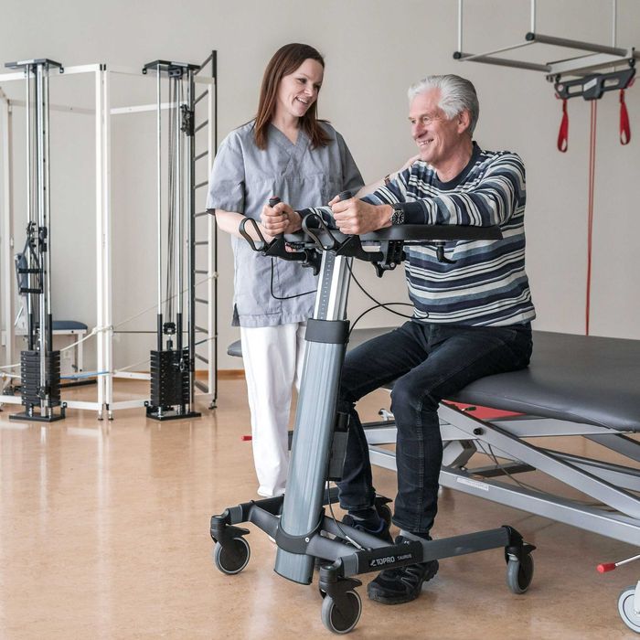 Ходунки для взрослых с электро приводом TOPRO Taurus E Premium Walker