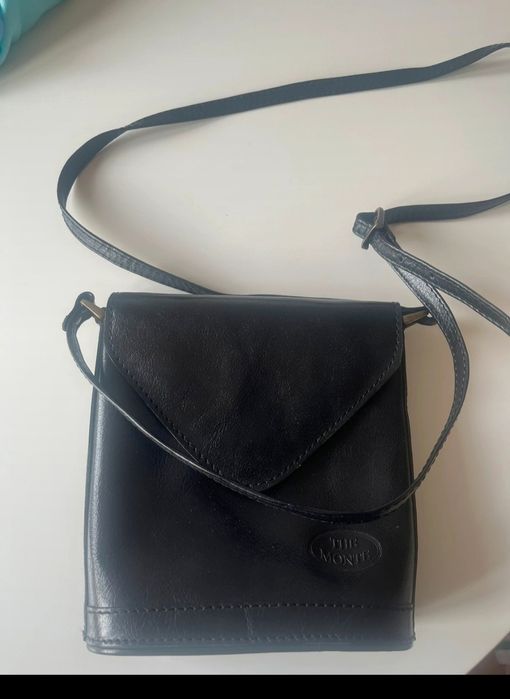 Torebka listonoszka skóra naturalna