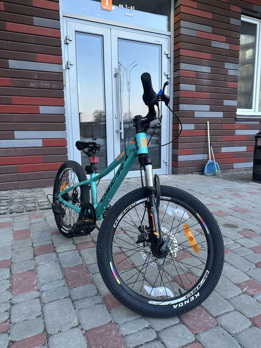 Дитячий велосипед Oskar Starry 20" 10" Бірюзовий