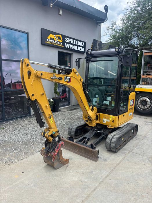 Minikoparka CAT 301.8 sprowadzony 1260 mtg z 2021r. waga2t.CAT305.