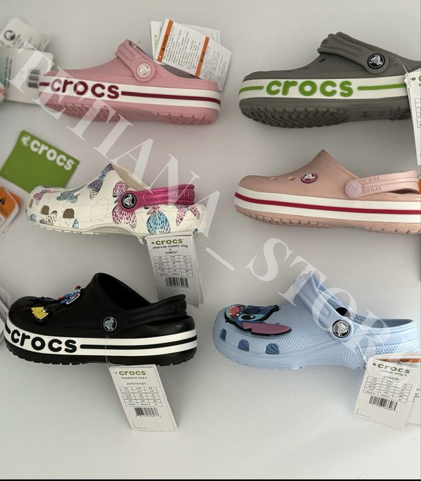 Крокси Crocs Bayaband Clog C8 C9 C10 C11 C12 J1 J2 J3 дитячі